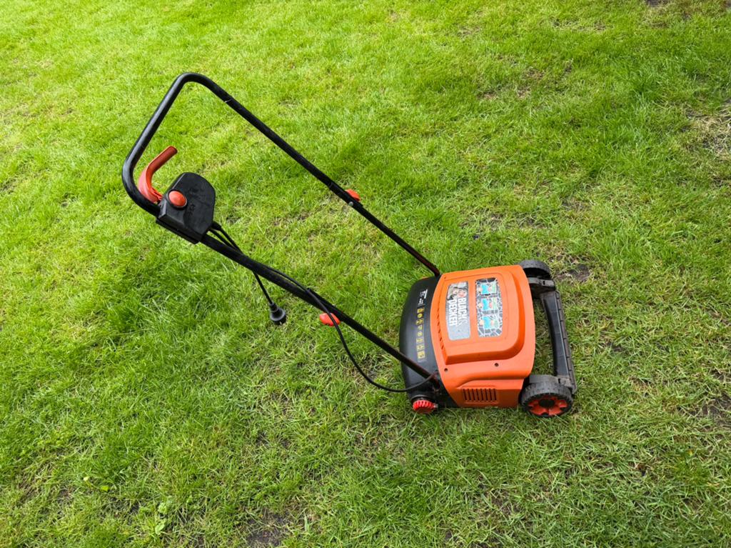 Black &  Decker Verticuteermachine, Ophalen of Verzenden, Gebruikt, Elektrisch