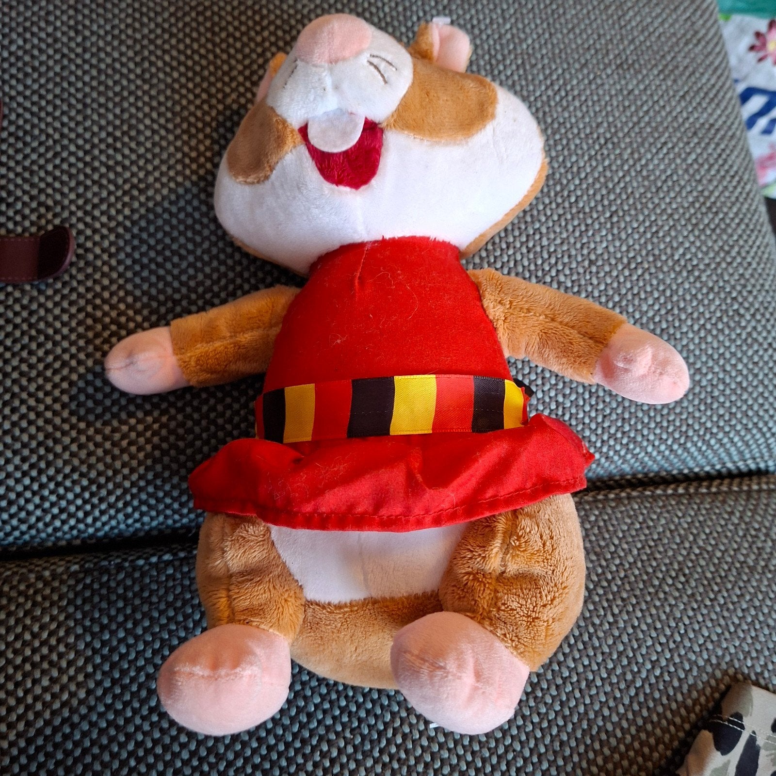 AH Hamster Knuffel met Belgische Vlag Jurk, Albert Heijn, Hamster, Ophalen of Verzenden, Zo goed als nieuw
