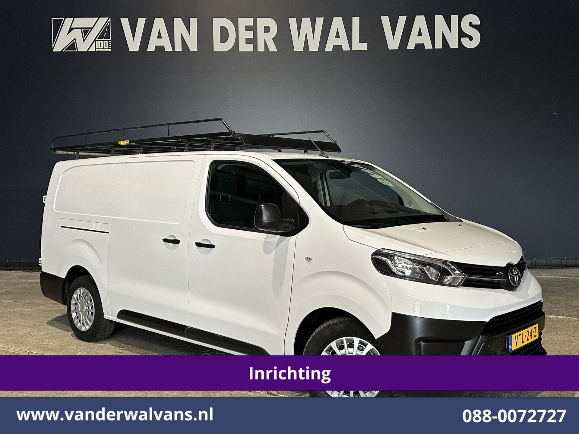 Toyota ProAce Worker 2.0 D-4D 145pk L3H1 Inrichting Euro6 Ai, Auto's, Dealer onderhouden, Stof, Gebruikt, 2500 kg