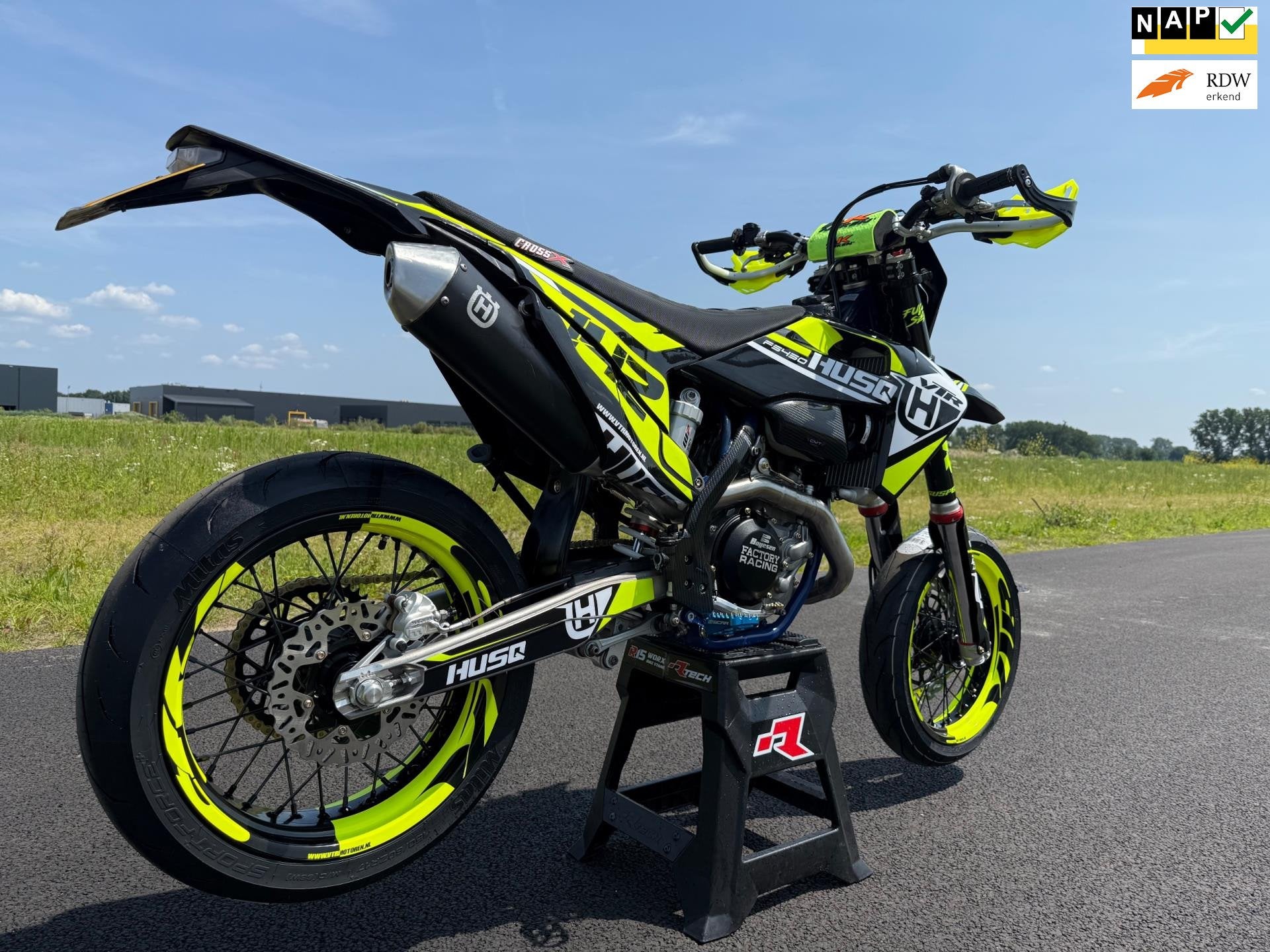 Husqvarna FE 450/501 2021 Supermoto Supermotard SM A2 rijbew, Motoren, Motoren | Husqvarna, 450 cc, Info@vtrmotoren.nl, KTM, Bedrijf