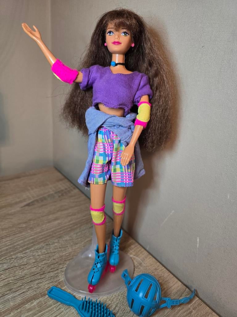 Barbie Midge In-line Skate - vintage Mattel, Ophalen of Verzenden, Zo goed als nieuw, Pop
