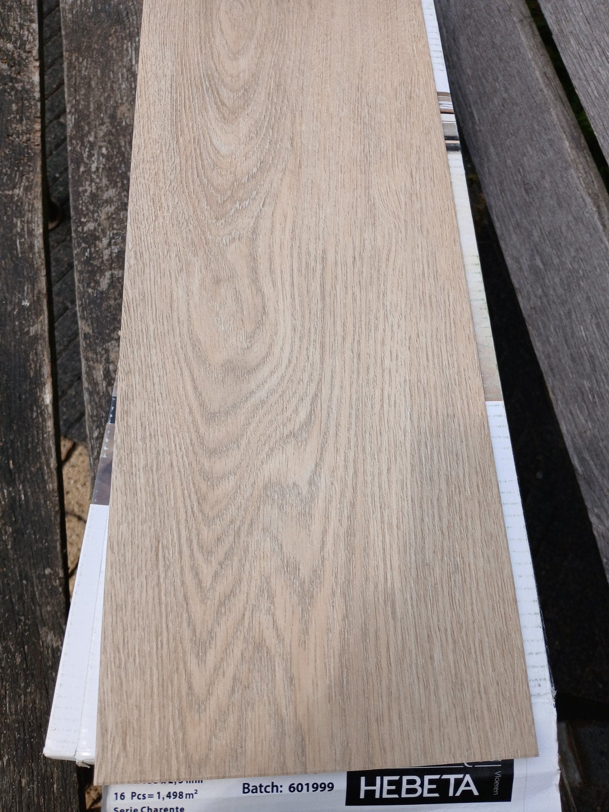 restpartij PVC 9M2 Montinique matte pvc stroken, Nieuw, Ophalen of Verzenden, Modern pvc hout, 5 tot 10 m²