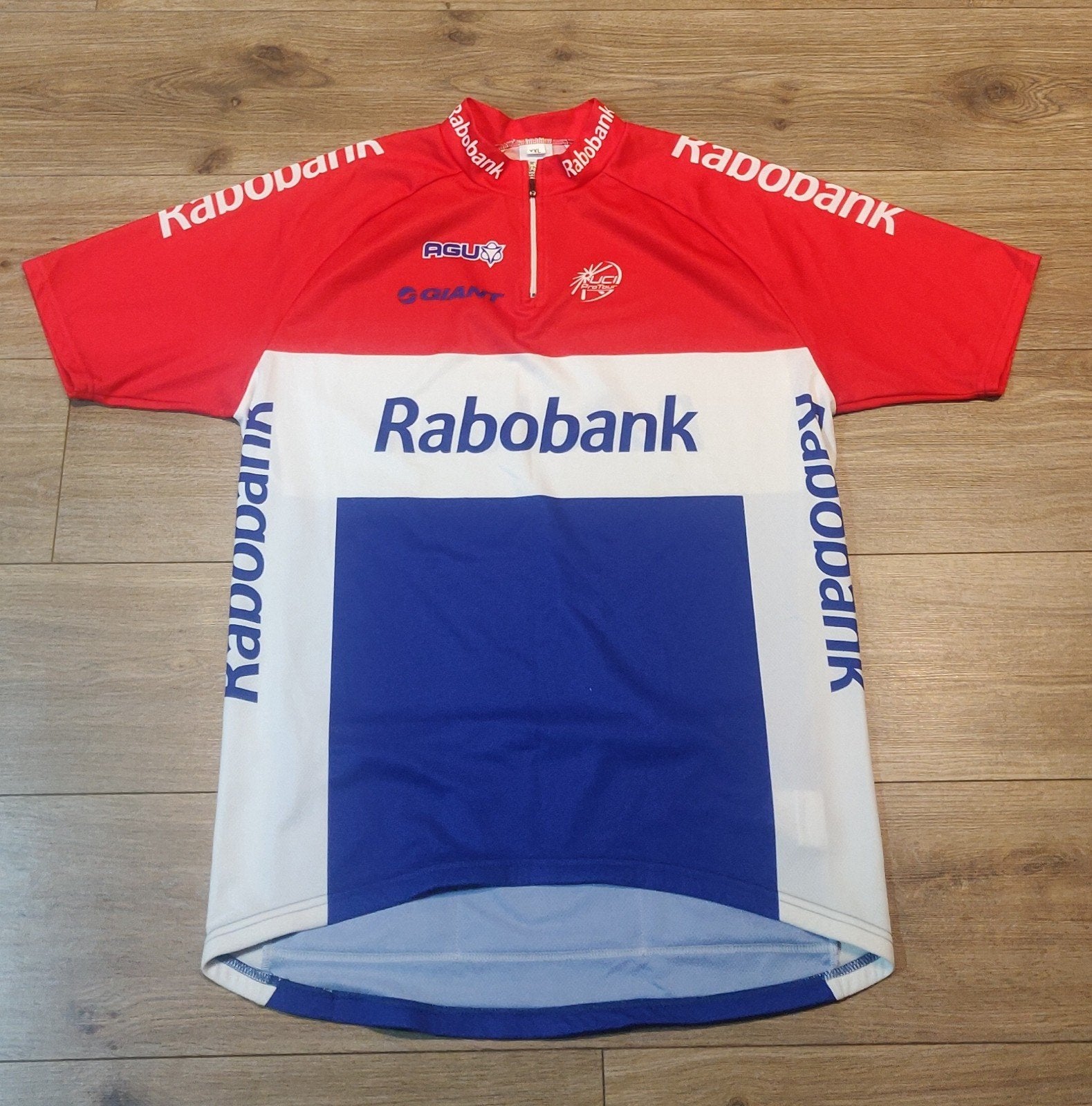Wielershirt Rabobank Nederlands Kampioen, Ophalen of Verzenden, Gebruikt, Kleding