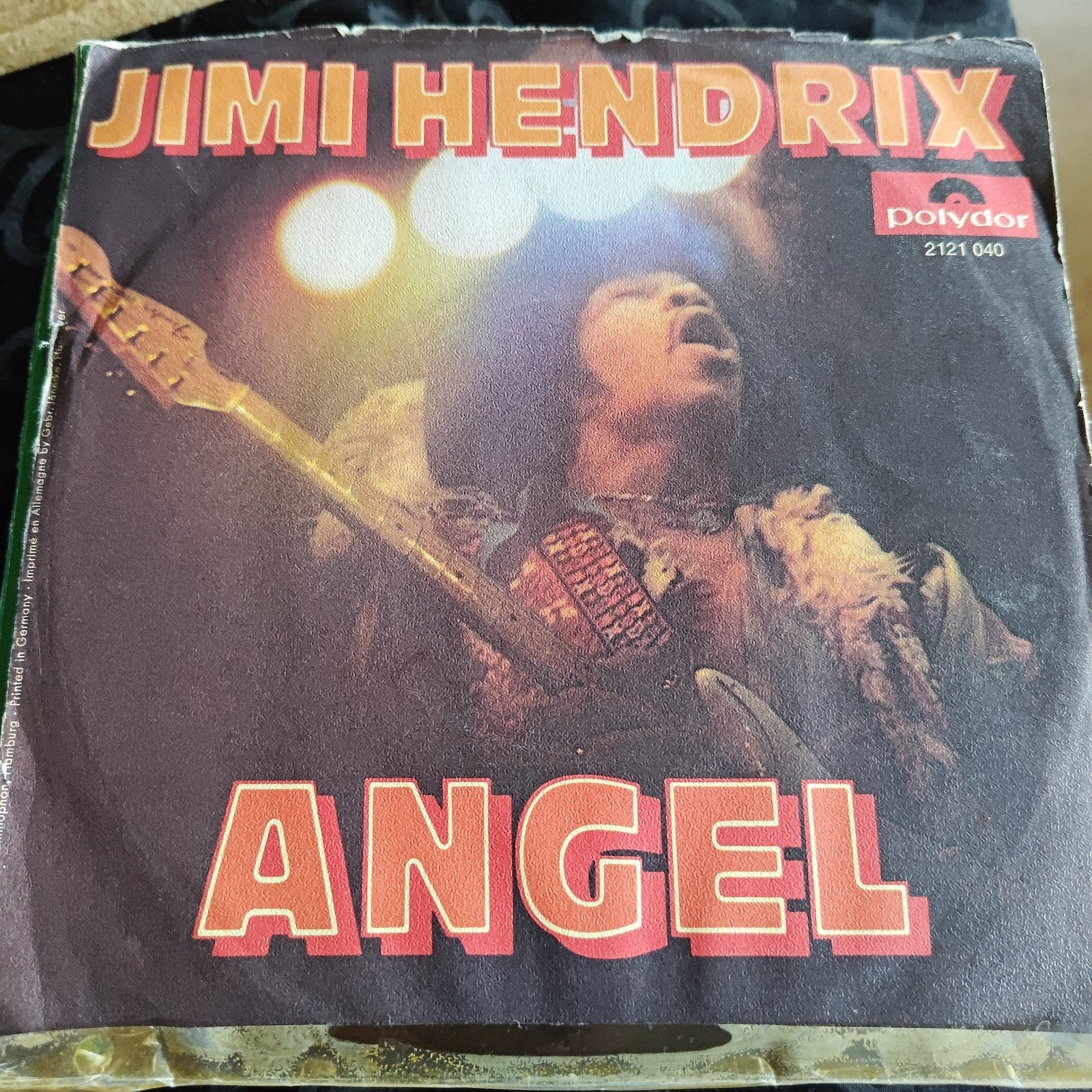 Jimi Hendrix - Angel (Polydor Single), Gebruikt, 7 inch, Single, Ophalen of Verzenden