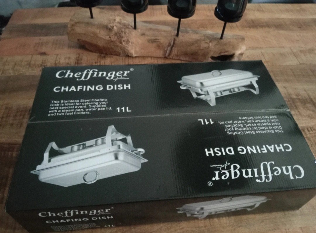 Cheffinger Chafing Dish 11L - Nieuw in doos, Overige typen, Ophalen of Verzenden, Metaal, Overige merken