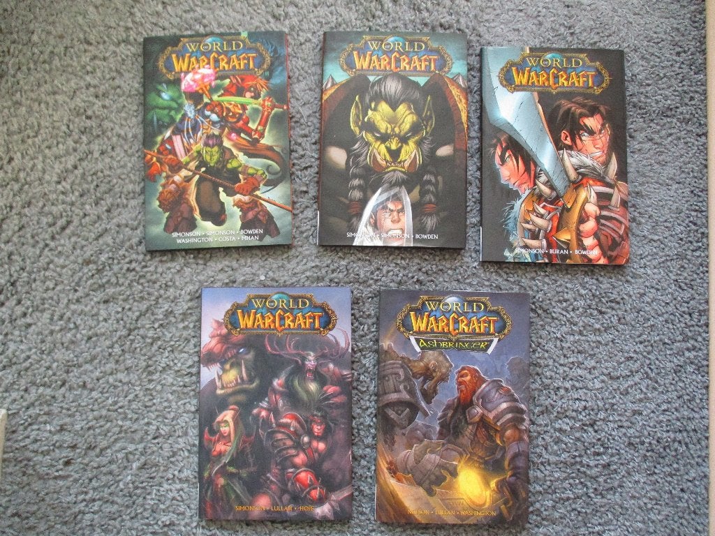 World of Warcraft 5 x hardcovers Wildstorm comics, Boeken, Ophalen of Verzenden, Zo goed als nieuw