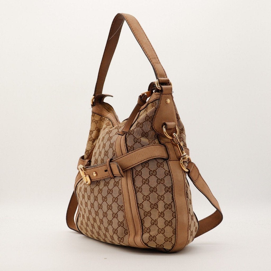 Gucci Running hobotas, Sieraden, Tassen en Uiterlijk, Verzenden, Gebruikt, Zwart, Overige typen