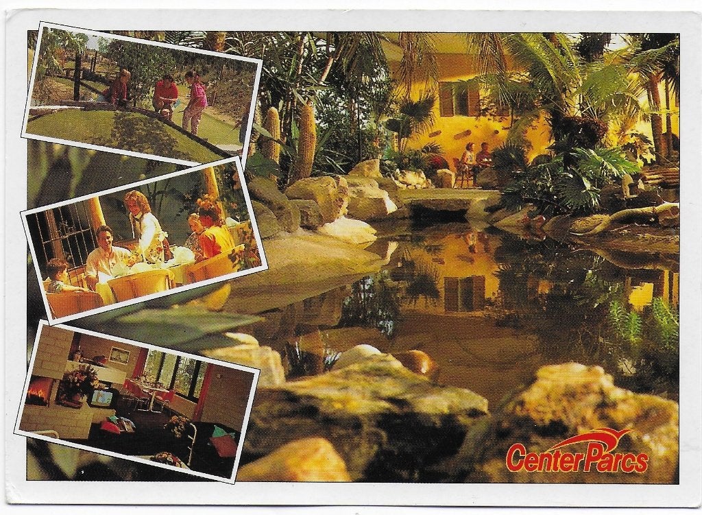 Heijen Het Heijderbos Center Parcs Ansichtkaart ( B5270), Verzamelen, Ophalen of Verzenden, 1980 tot heden, Gelopen, Noord-Brabant