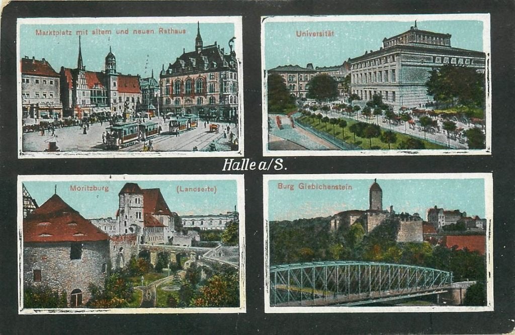 379-048-013 Halle, Verzenden, Voor 1920, Duitsland