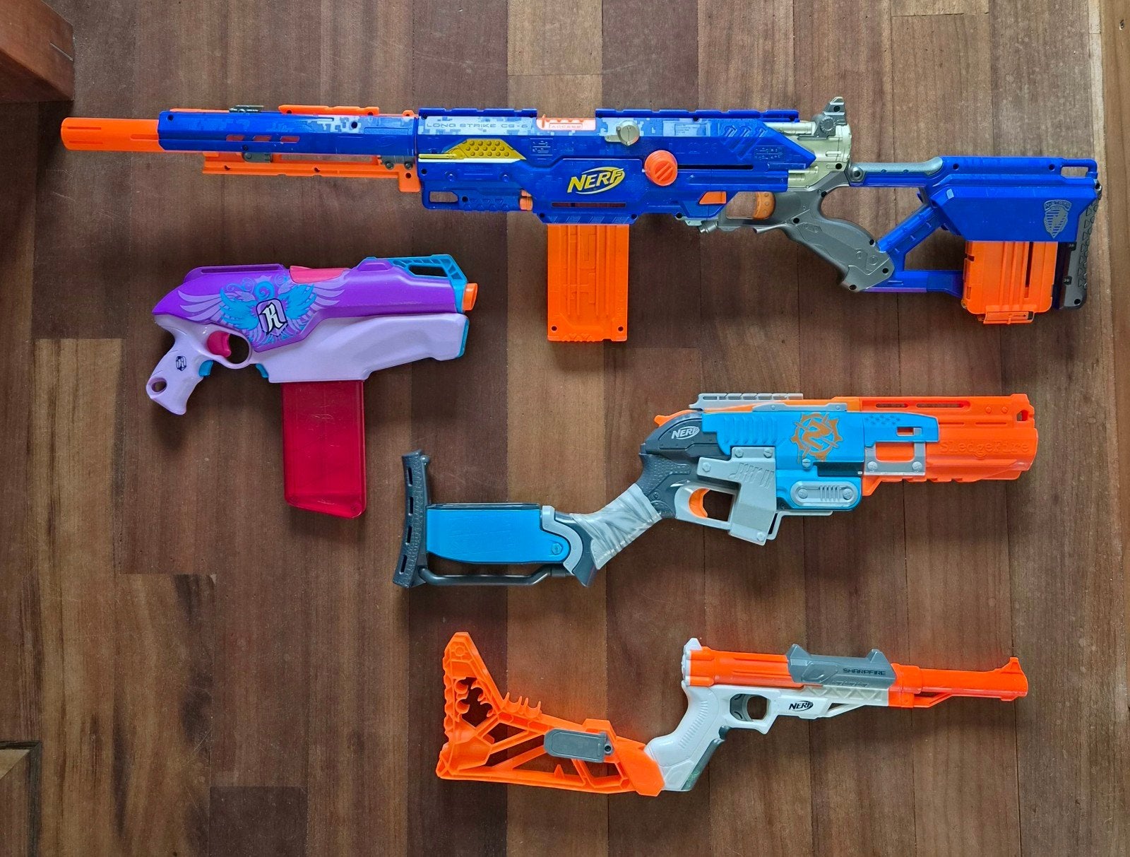 Grote Nerf Blaster Collectie - Diverse Modellen, Ophalen, Gebruikt, Jongen of Meisje