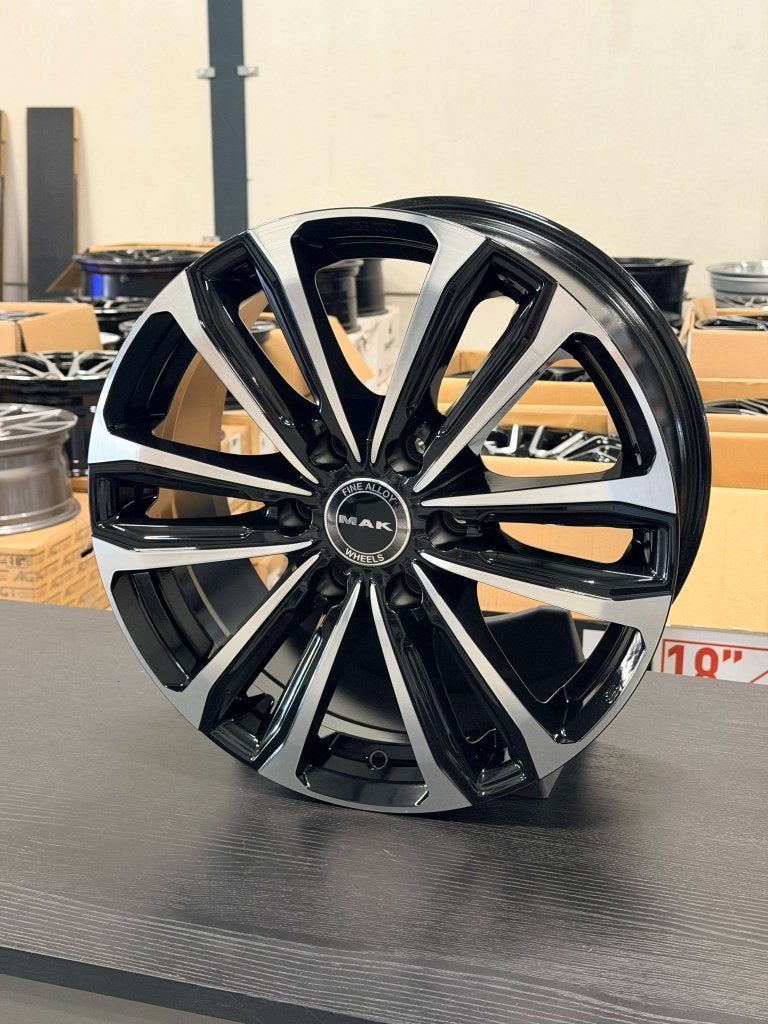 18 inch Mak Safari 6 Sprinter Velgen 6x130 NIEUW €900,-, Auto-onderdelen, Niet ingevuld, 18 inch, Bestelwagen, Velg(en)