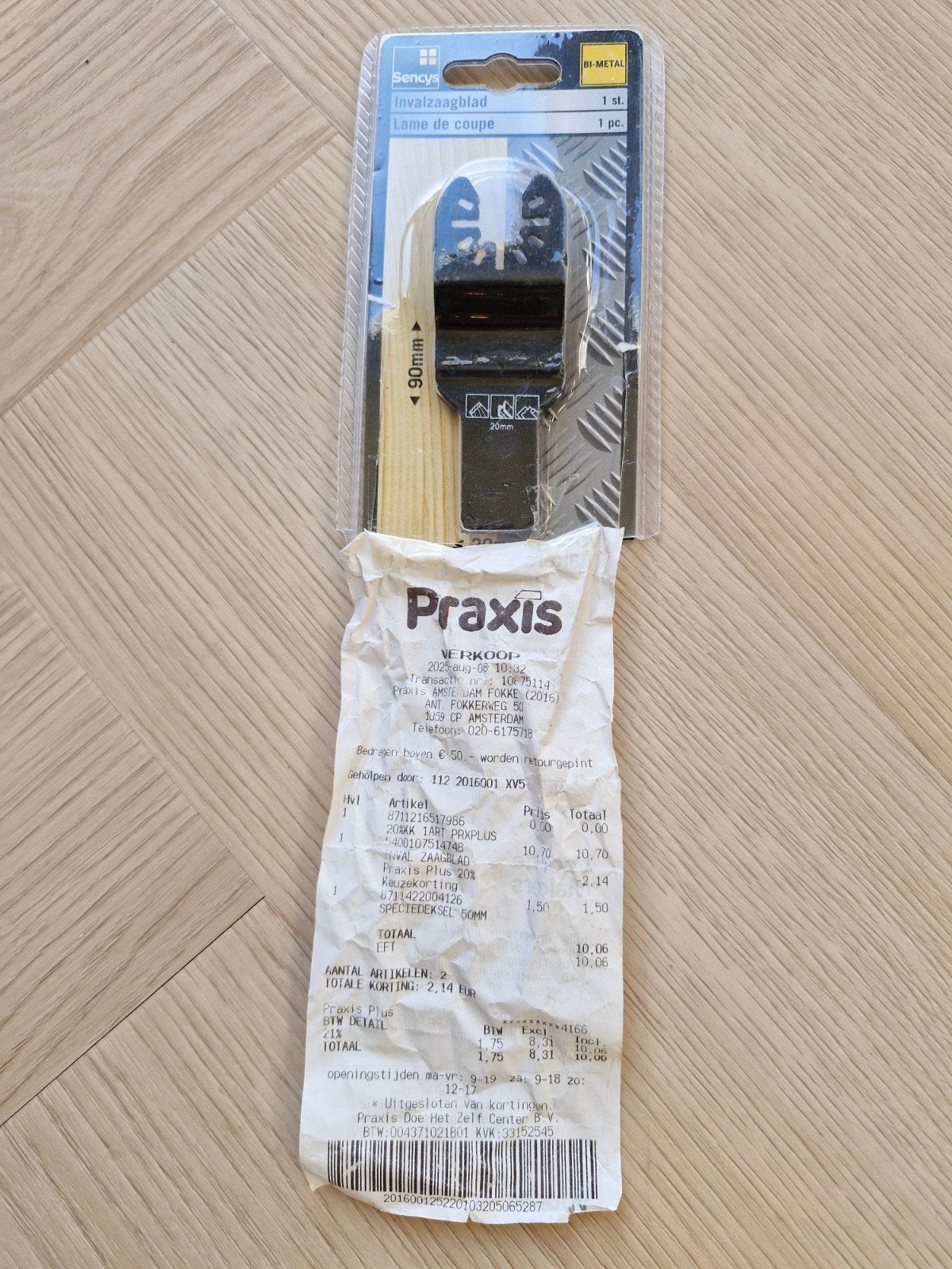 Multitool invalzaagblad nieuw, Invalzaag, Sencys, Nieuw, Ophalen of Verzenden