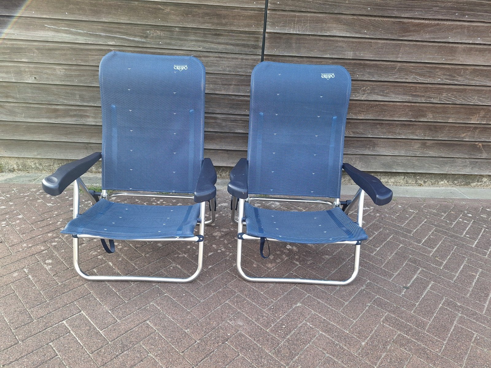 Kleine Crespo kampeerstoelen - Compact, Ophalen, Gebruikt, Campingstoel