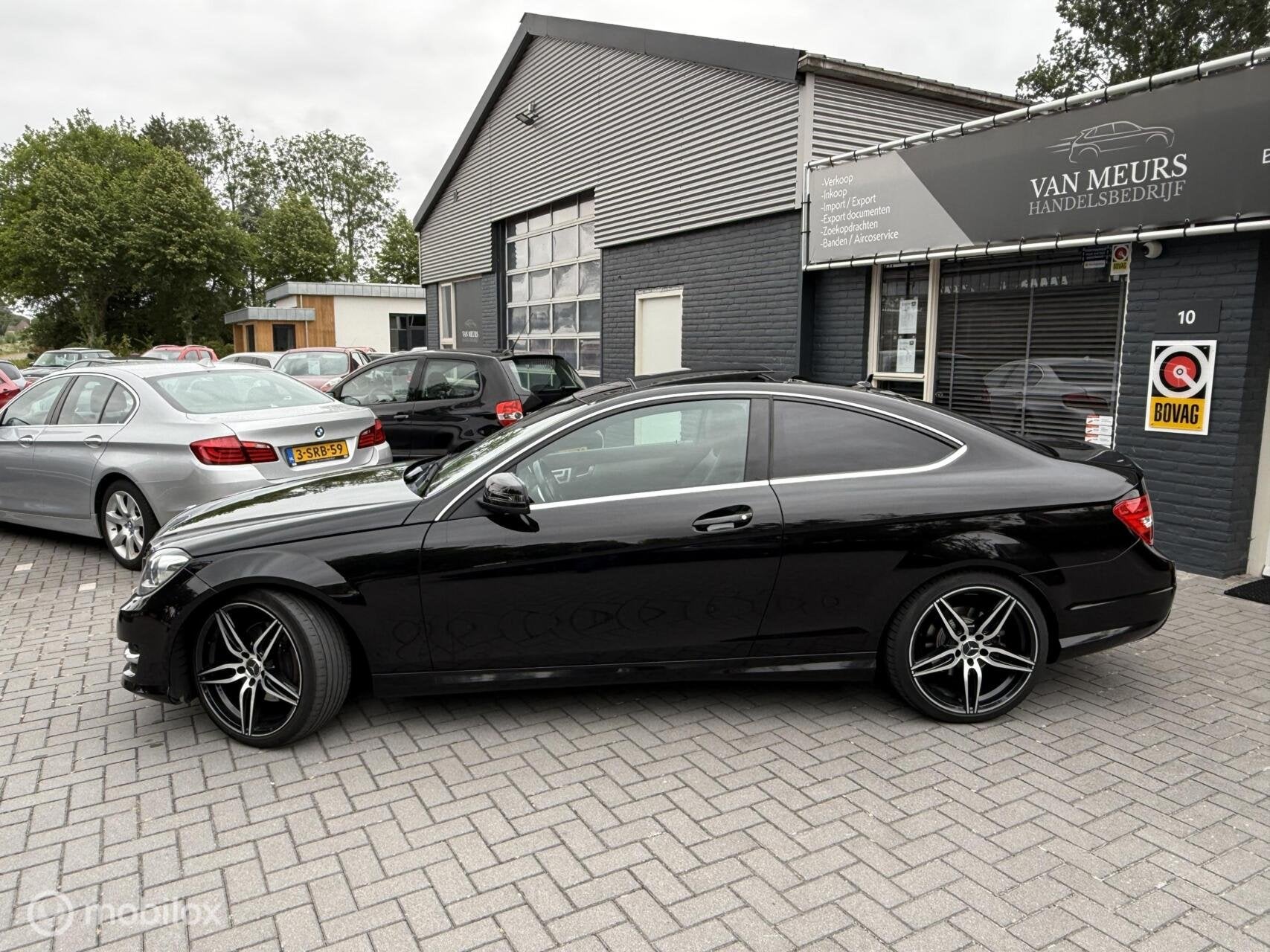 Mercedes C-klasse Coupé 350 Edition 1 Automaat, pano, leder, Auto's, Mercedes-Benz, Automaat, Euro 5, Achterwielaandrijving, Zwart