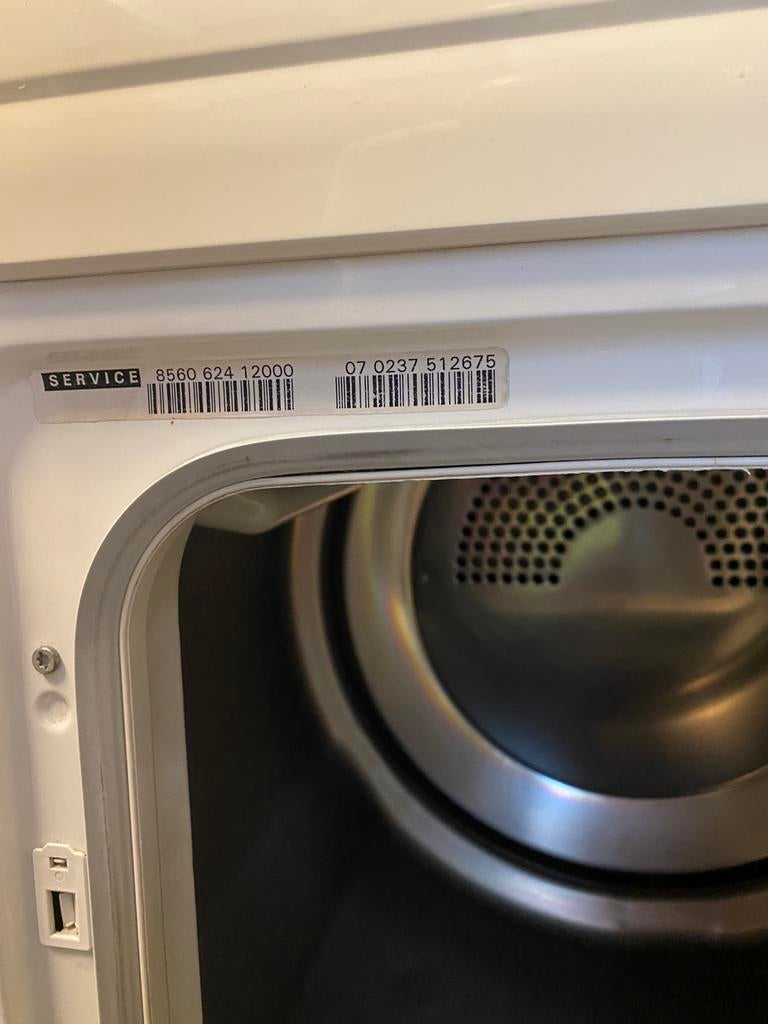 Bauknecht droogtrommel, Witgoed en Apparatuur, Wasdrogers, Ophalen, 6 tot 8 kg, Gebruikt, Luchtafvoer