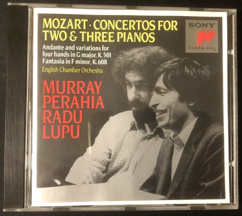 MOZART-CONCERTOS FOR 2&3 PIANOS-MURRAY PERAHIA/RADU LUPU, Cd's en Dvd's, Mozart, Ophalen of Verzenden, Zo goed als nieuw, Classicisme