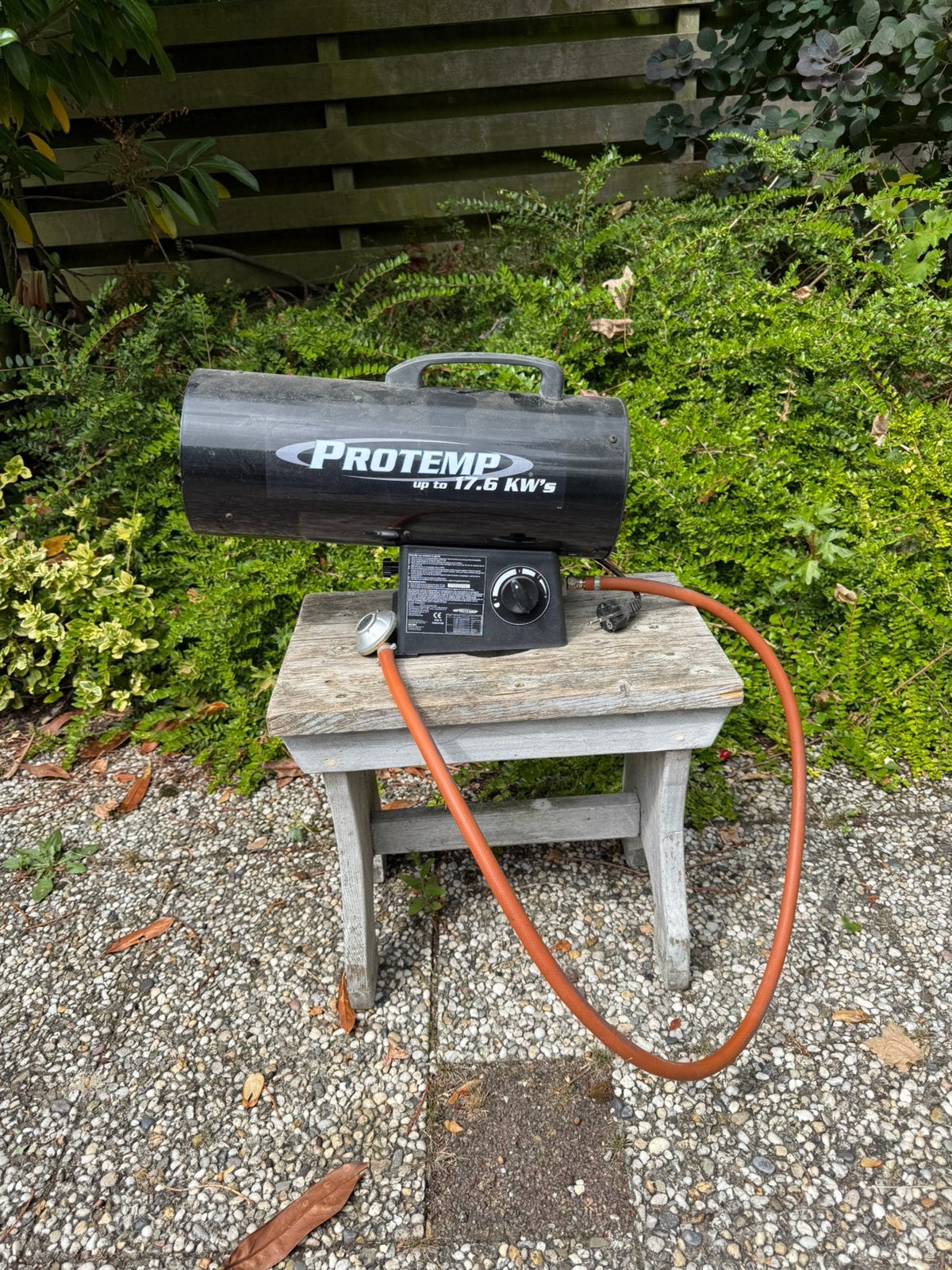 Hete lucht kanon gas, Huis en Inrichting, Kachels, Ophalen, Zo goed als nieuw, Elektrisch, Overige soorten