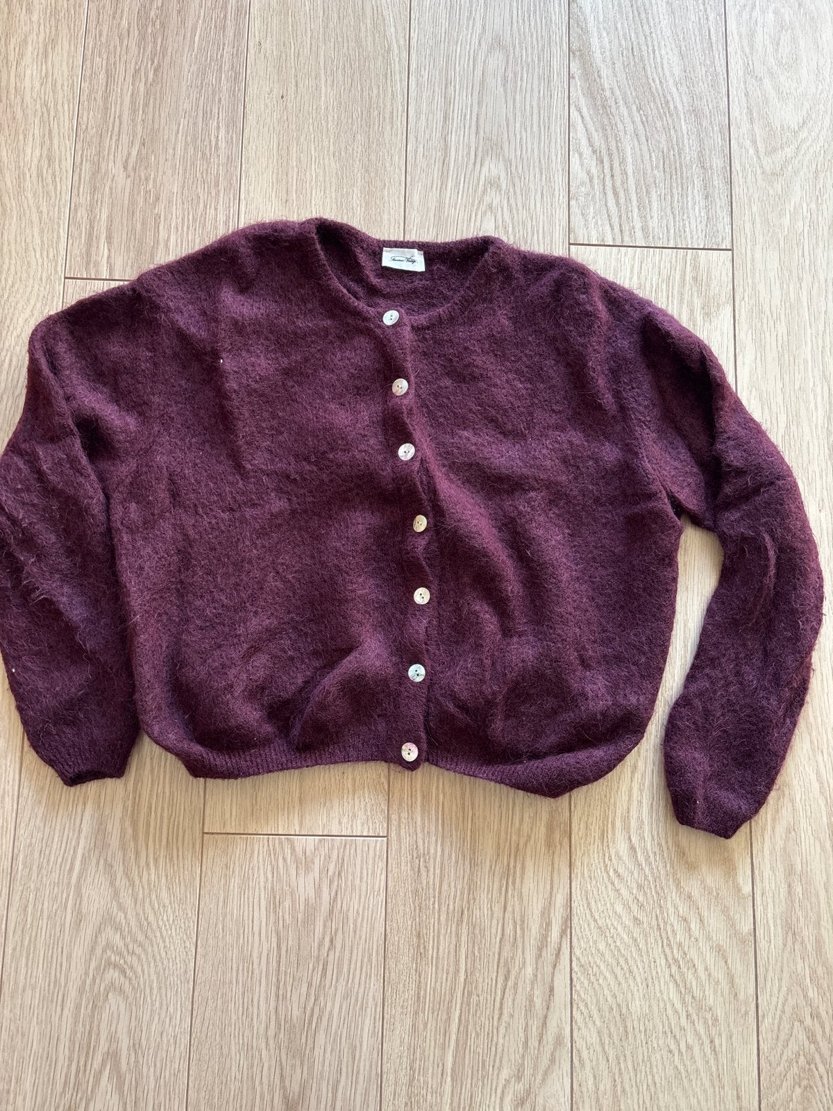 American Vintage paars vest maat s, Ophalen of Verzenden, Gedragen, Maat 36 (S), Paars