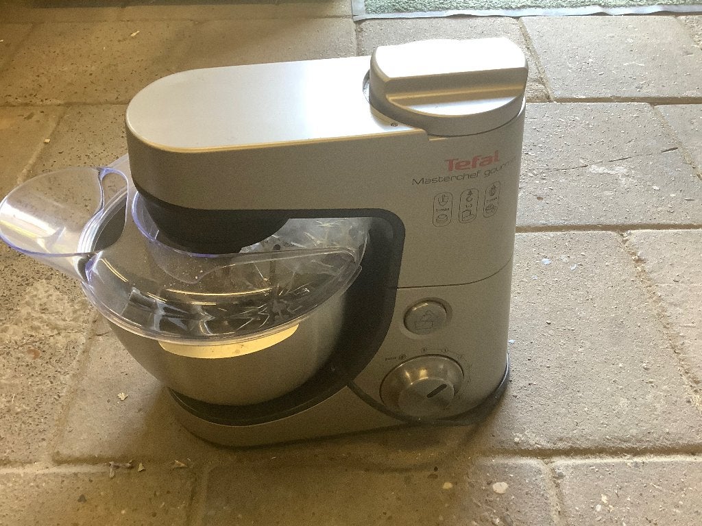 Keuken machine tefal, Overige typen, Ophalen of Verzenden, Zo goed als nieuw, Grijs