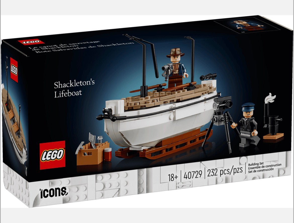 Lego Icons 40729 Shackletons reddingsboot - Nieuw in doos!, Lego, Nieuw, Ophalen of Verzenden, Icons