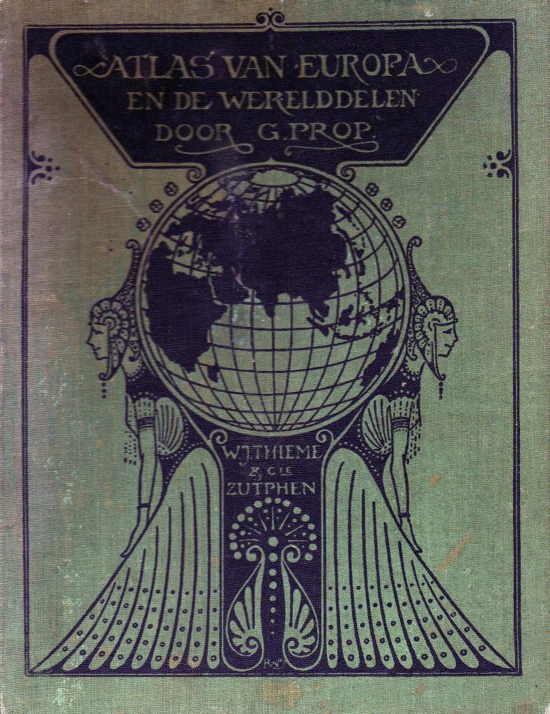 Atlas van Europa en de werelddelen, Boeken, Gelezen, Overige atlassen, Verzenden, 1800 tot 2000
