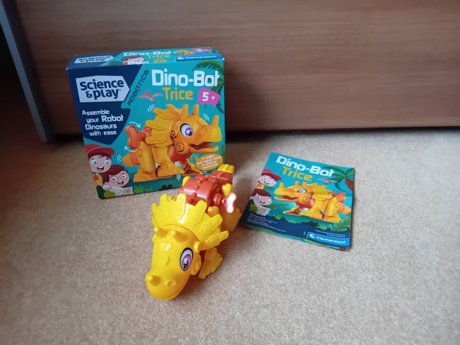 Leuke science and play dino bot trice van Clementoni, Ophalen of Verzenden