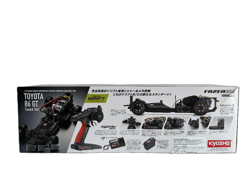 Kyosho Fazer D2 Toyota 86 GT Tuned Ver. Red 1:10 Drift Ready, Elektro, Nieuw, Ophalen of Verzenden, Schaal 1:10