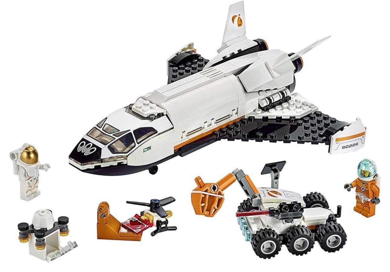 Lego City Ruimtevaart Shuttle 60226 met instructies, Lego, Ophalen of Verzenden, Compleet, Complete set