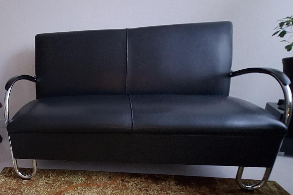 Bankje gispen 444; B2,5  Dutch originals  classic design, Huis en Inrichting, Gebruikt, 150 tot 200 cm, Tweepersoons, 75 tot 100 cm