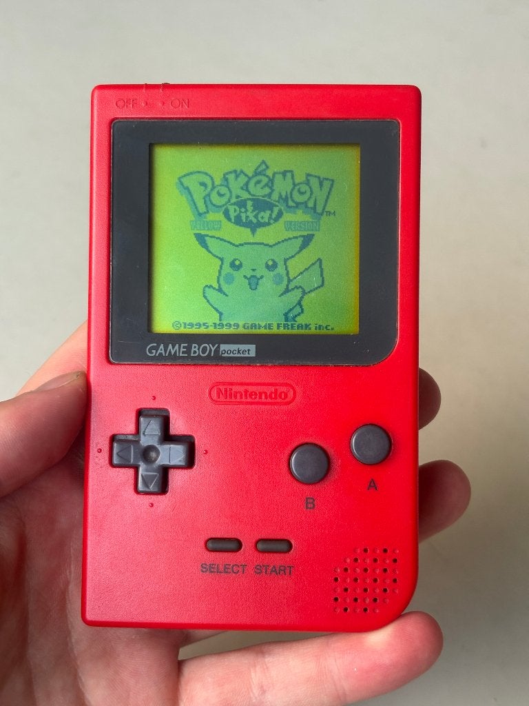 Gameboy Pocket Rood, Goldsteinstraße 235 60528 Frankfurt Germany, Ophalen of Verzenden, Zo goed als nieuw, Game Boy Pocket