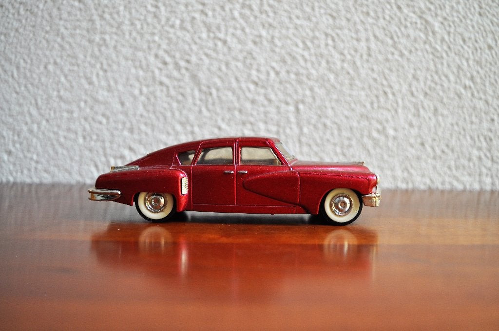 Dinky Matchbox Tucker Torpedo model 1948 1989, Ophalen of Verzenden, Gebruikt, Auto