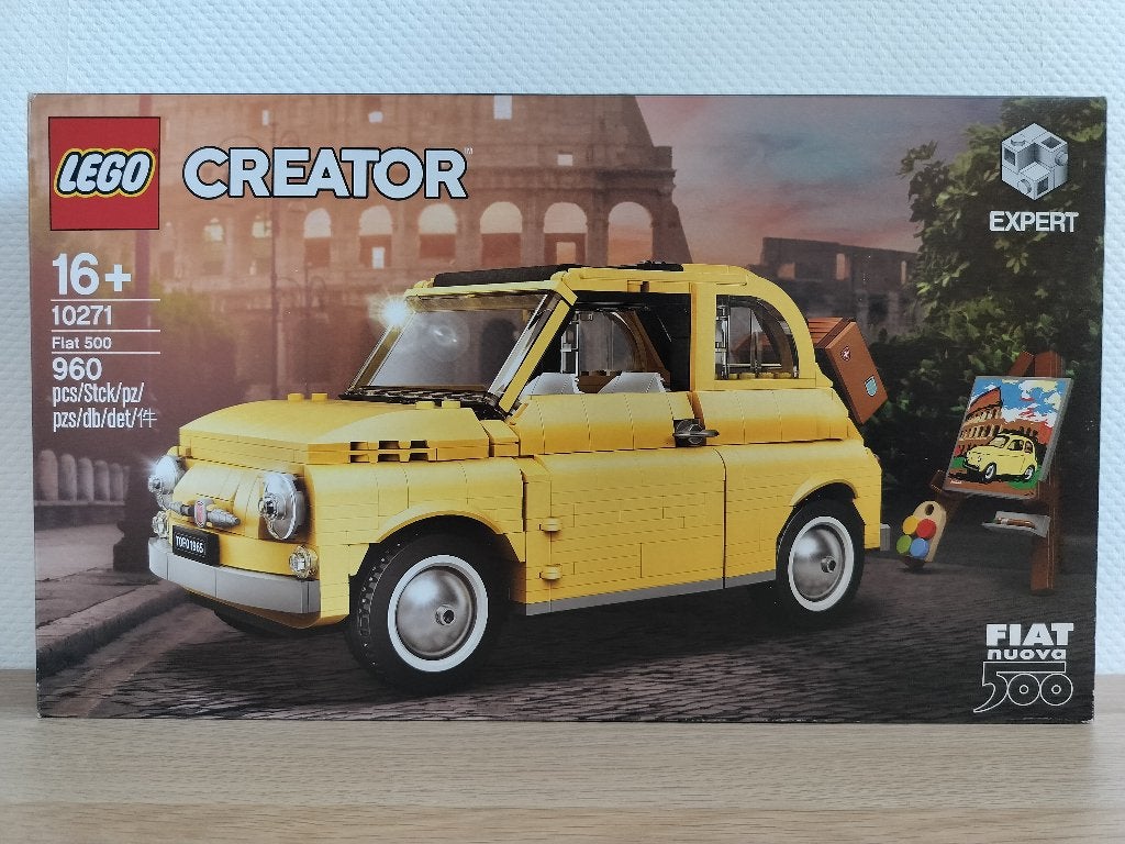 Lego 10271 - Creator Expert - Fiat 500, Kinderen en Baby's, Ophalen of Verzenden, Nieuw