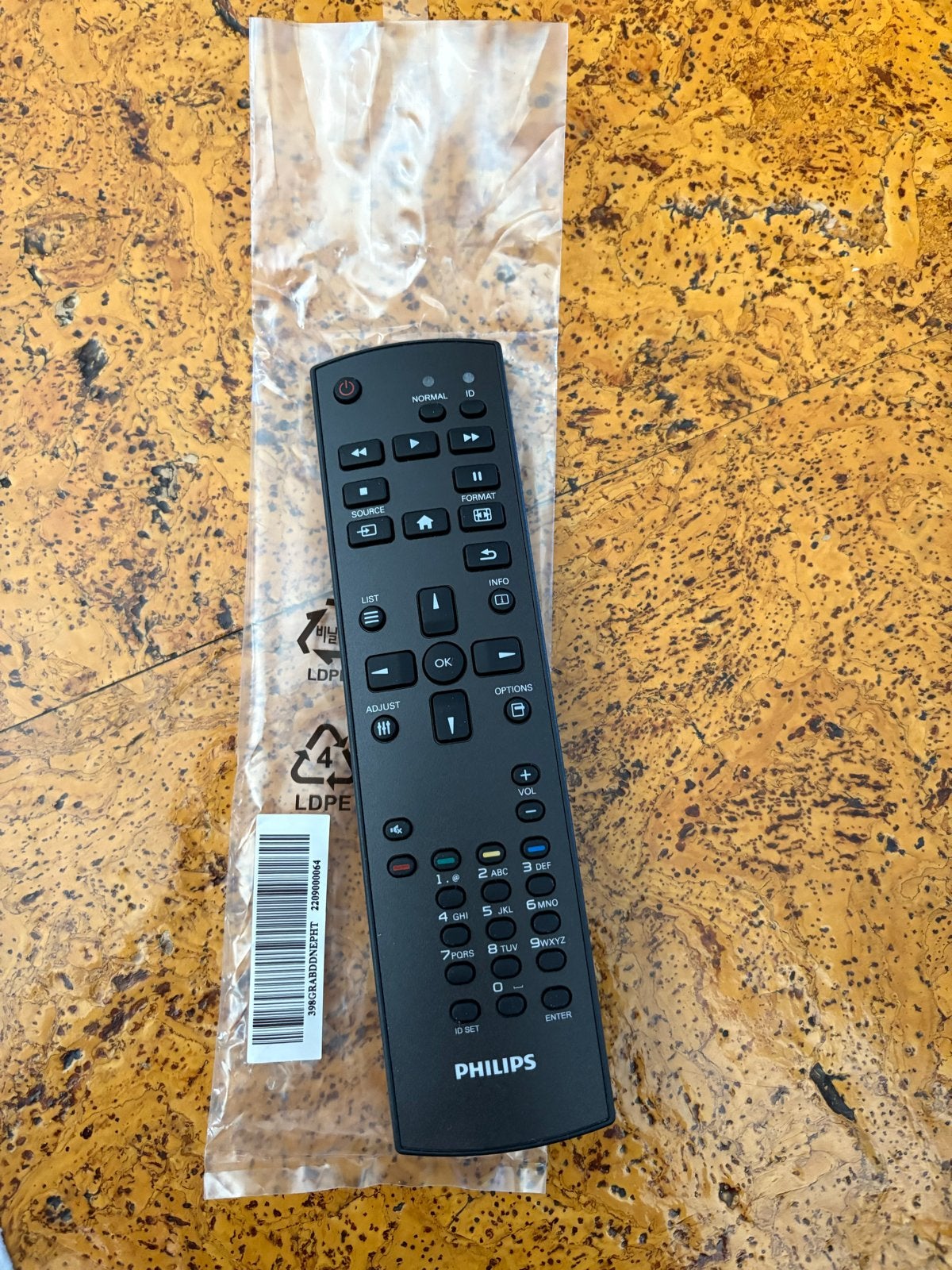 Philips afstandsbediening voor TV/Mediaspeler - Nieuw, Ophalen of Verzenden, Nieuw, Universeel, Mediaspeler