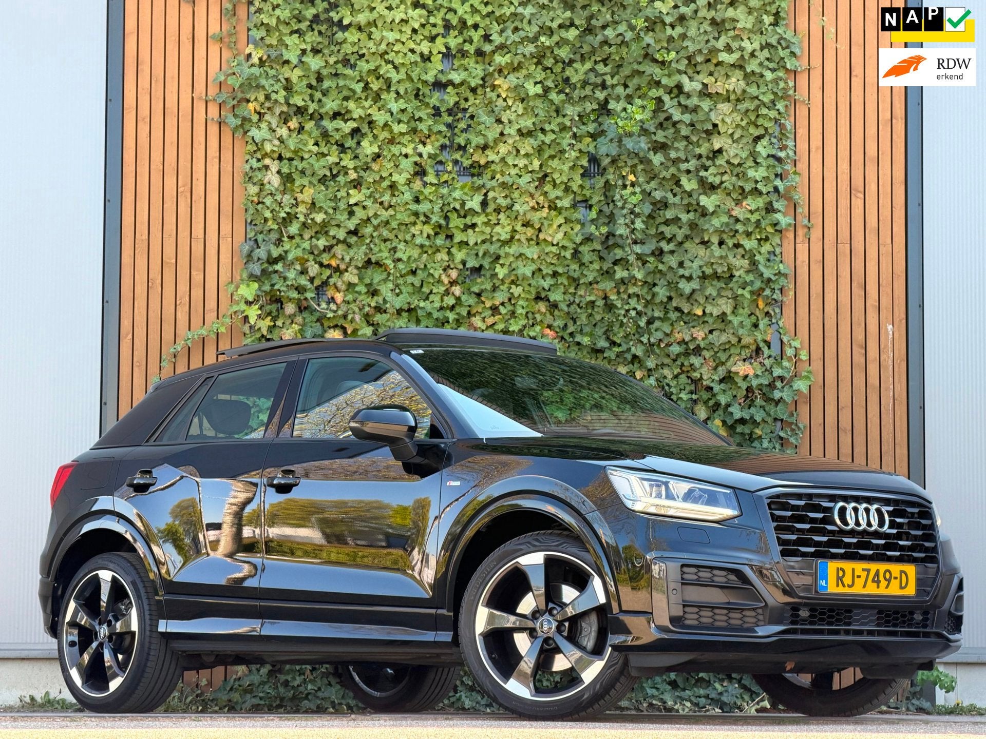 Audi Q2 1.4 TFSI CoD Sport|S-LINE|PANO|CAMERA|SFEER VERLICHT, Auto's, Gebruikt, 4 cilinders, 150 pk, Leder en Stof