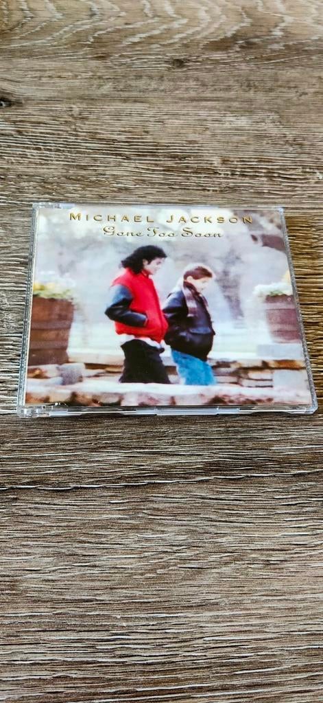 CD Single - Michael Jackson - Gone Too Soon, Cd's en Dvd's, Cd Singles, Zo goed als nieuw, Pop, Ophalen of Verzenden