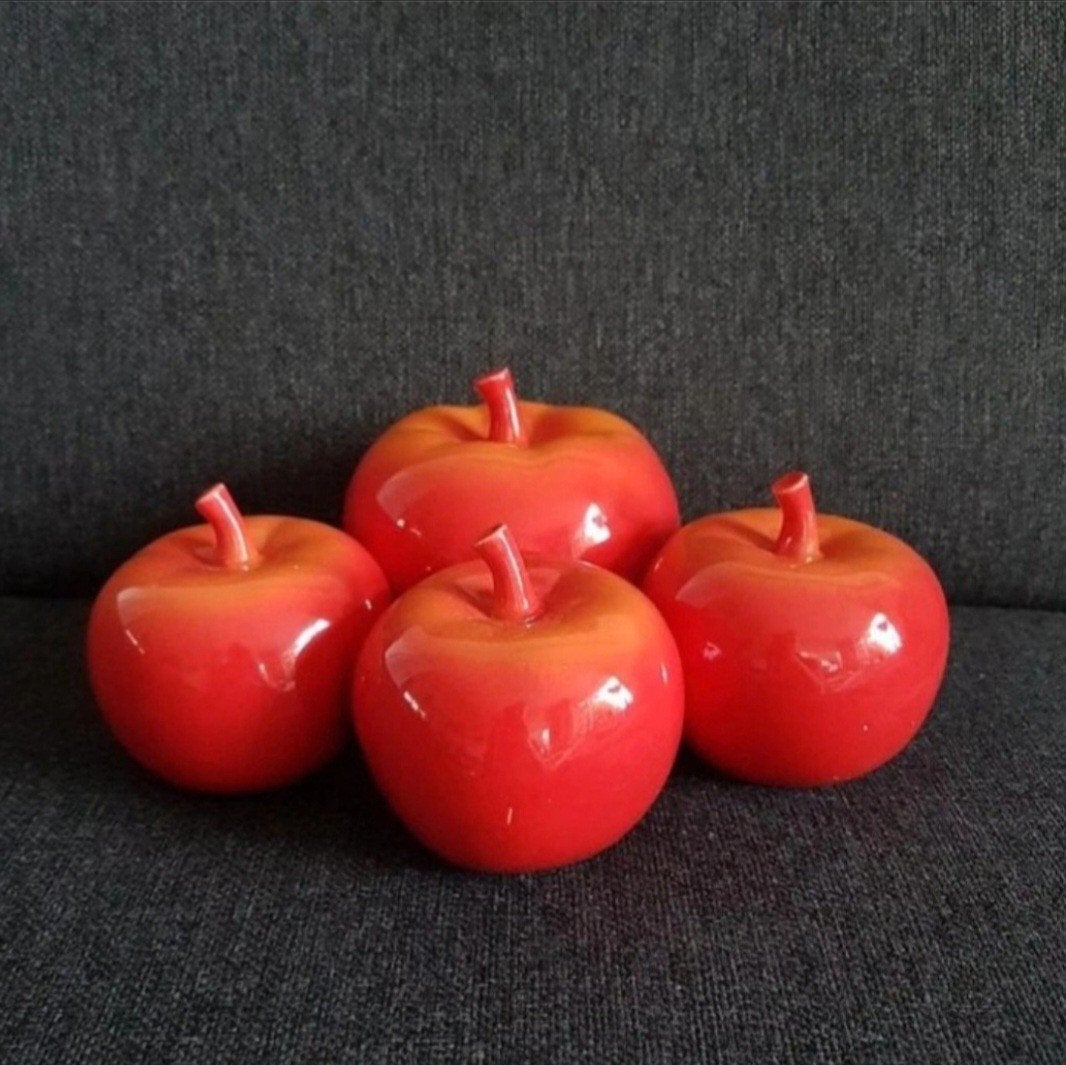 Decoratieve appels keramiek, Ophalen of Verzenden, Dier