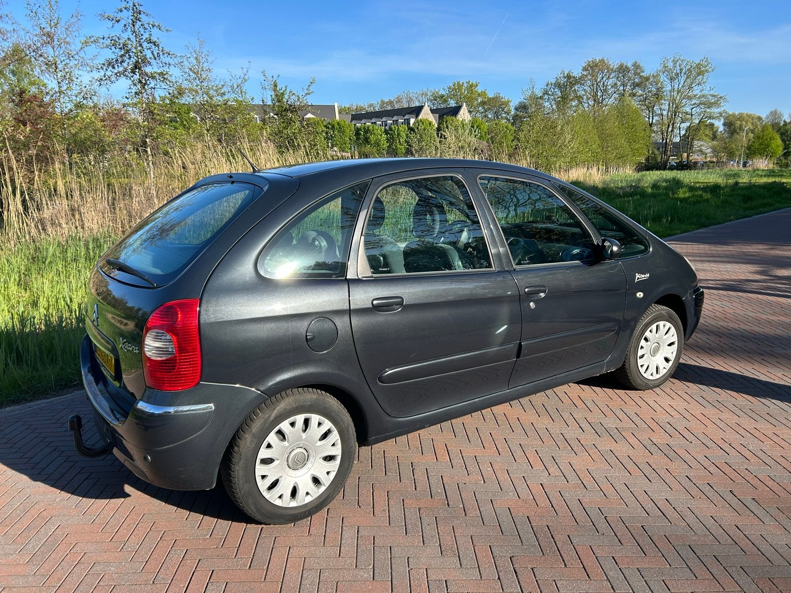Citroën Xsara 1.6 I 16V Picasso 2008 Grijs, Auto's, Citroën, Particulier, Xsara, ABS, Airbags, Airconditioning, Boordcomputer
