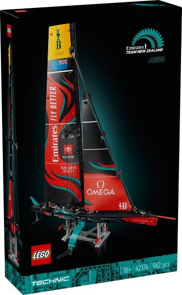 Lego Technic set 42174 Emirates Team New Zealand AC75 Yacht, Lego, Nieuw, Ophalen of Verzenden, Technic