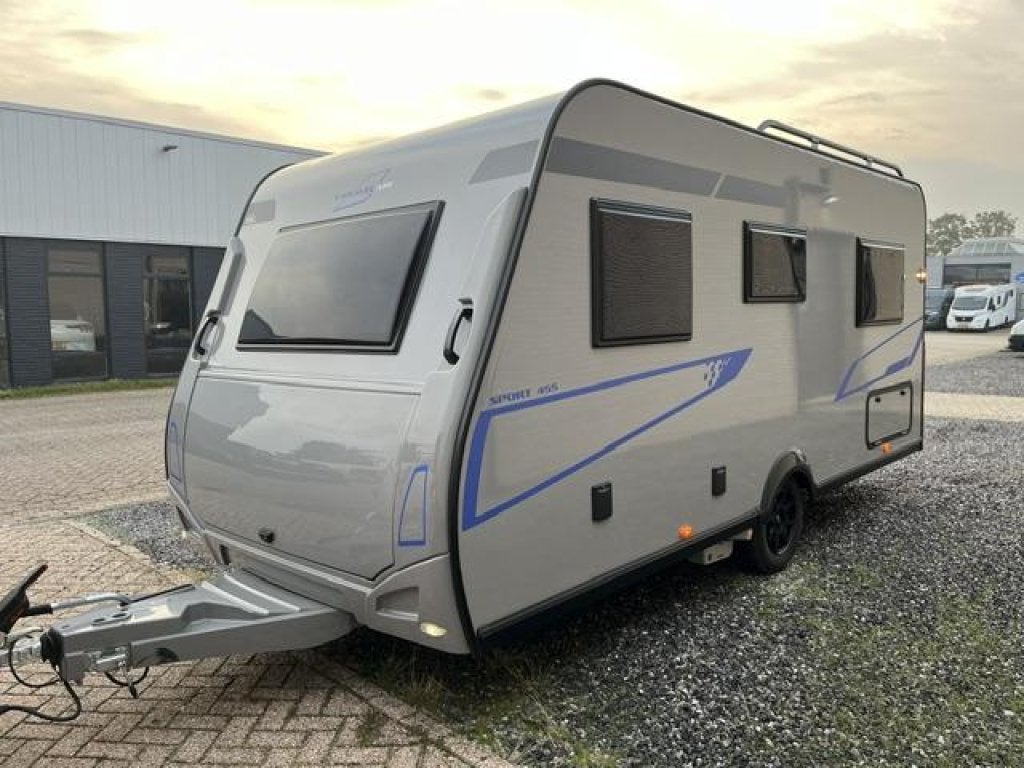 Caravelair Sport Line 455 Anniversary Line Incl. Mover en Vo, Caravans en Kamperen, Rondzit, Bedrijf, Lengtebed, 4 tot 5 meter
