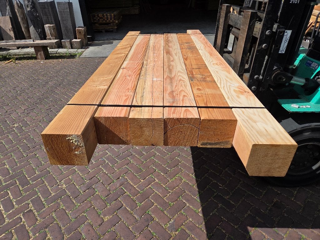 Douglas palen / balken -  geschaafd 19x19 cm - nr: TB64, Tuin en Terras, Palen, Balken en Planken, Ophalen, Nieuw, 250 cm of meer