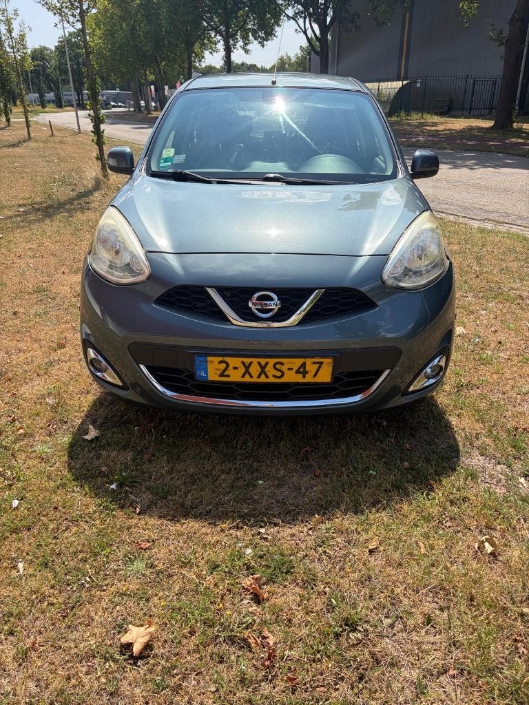 Nissan Micra 1.2 59KW 5DR CVT 2014 Groen, Stof, 40 €/maand, Zwart, 1198 cc
