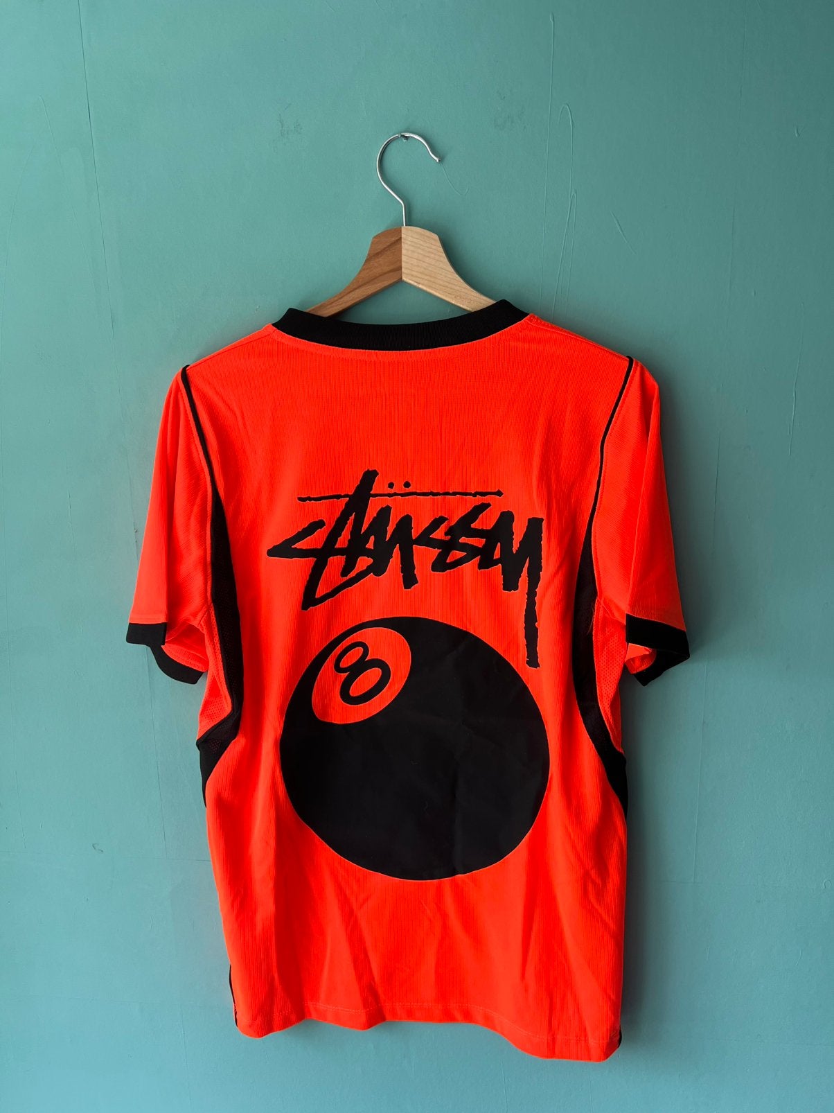 Nederlands elftal thuisshirt WK 2026 Stüssy 8 Ball Maat S, Nieuw, Oranje, Ophalen of Verzenden, Nike