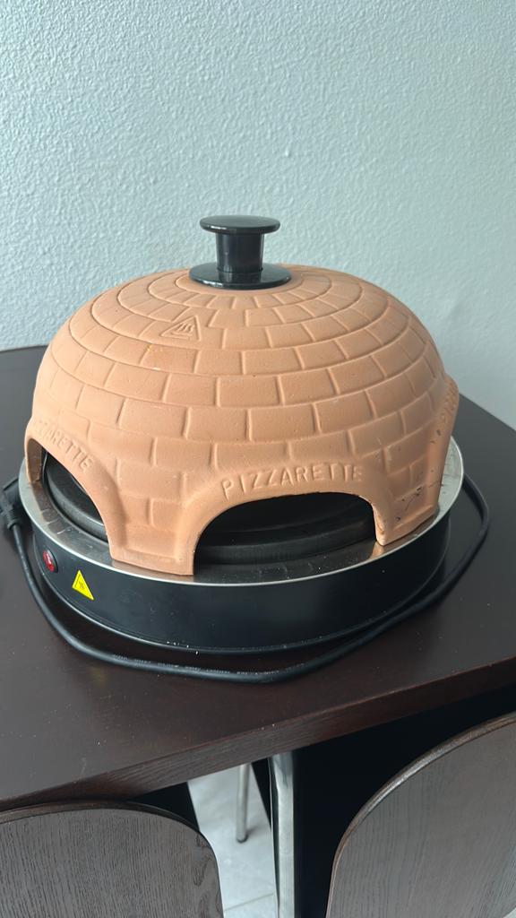 Pizzarette pizzaoven voor 6 personen, Ophalen, Minder dan 45 cm, Pizzaoven, Vrijstaand