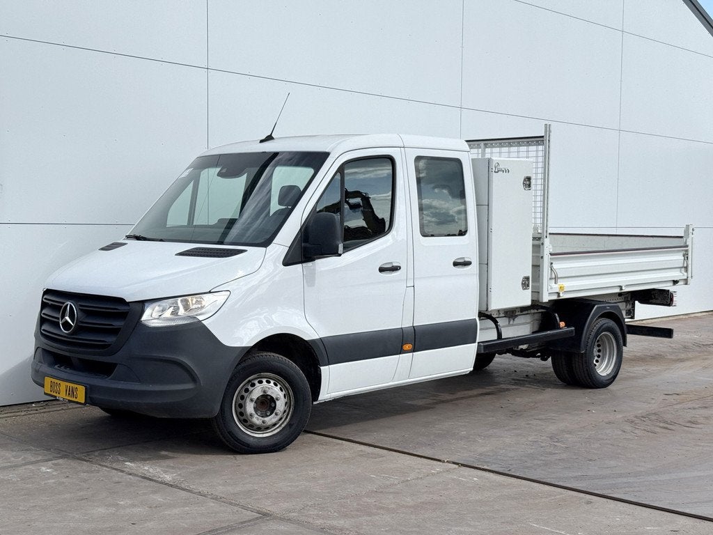 Mercedes-Benz Sprinter 514 2.2 CDI Kipper Dubbele Cabine Mix, Auto's, Bestelauto's, Achterwielaandrijving, Gebruikt, 4 cilinders