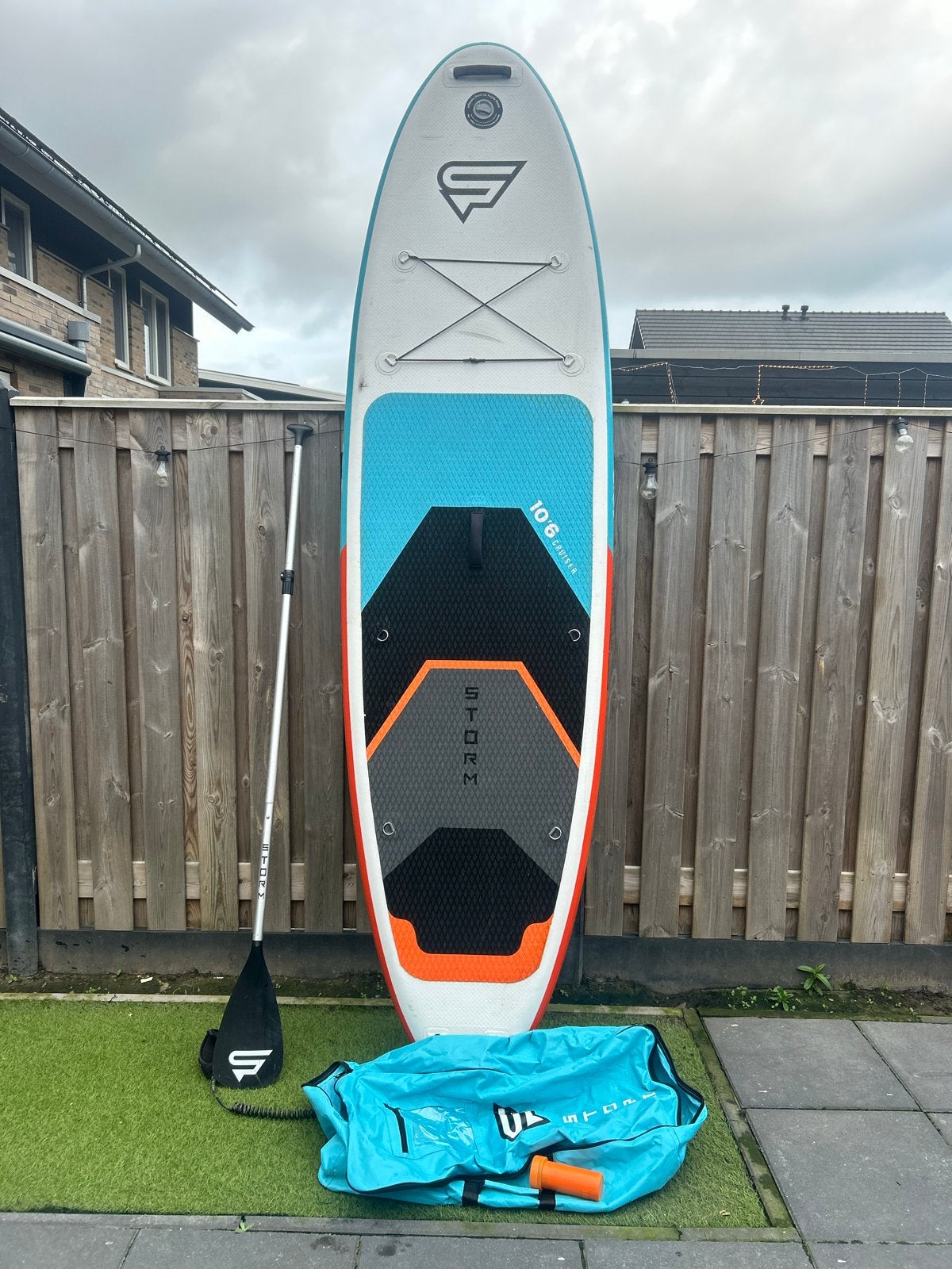 SUP Board Storm 10'6 Cruiser met peddel en tas