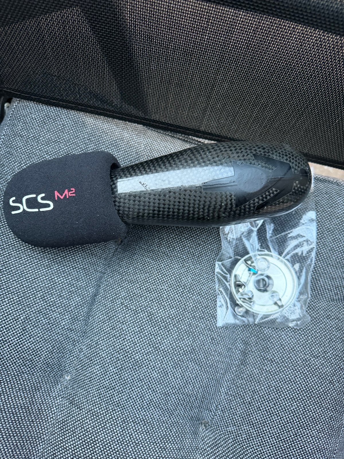 SCS M2 Carbon Fiber Luchtinlaat mecatech fg harm genius, Ophalen of Verzenden, Gebruikt, Universele onderdelen