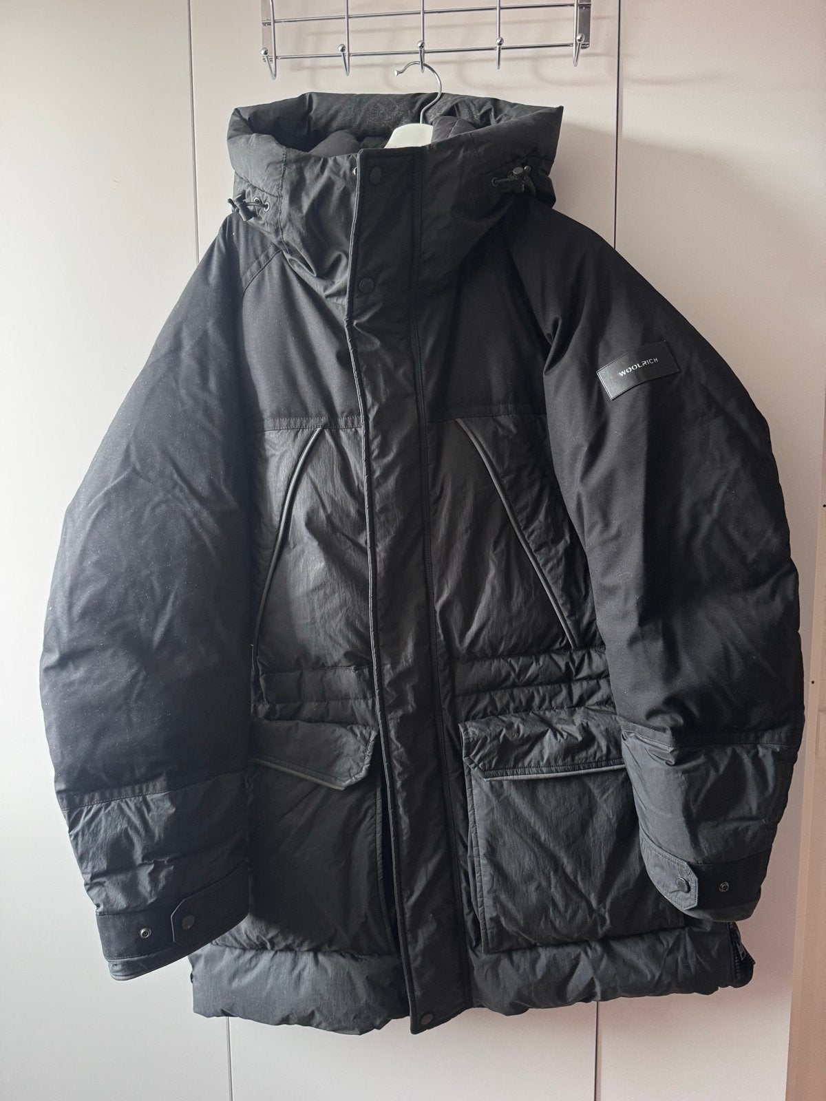Woolrich jas maat 3XL - Winterjas, Ophalen, Gedragen, Overige maten, Zwart