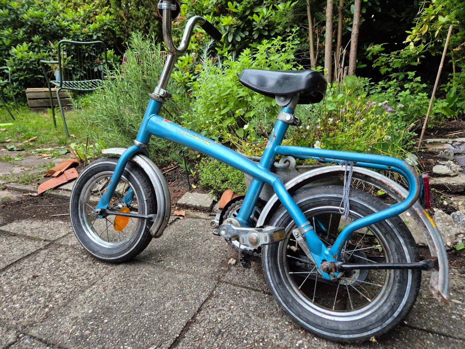 Vintage Tweety kinderfiets - Opknapper, Fietsen en Brommers, Fietsen | Kinderfietsjes, Ophalen, Gebruikt, Minder dan 16 inch