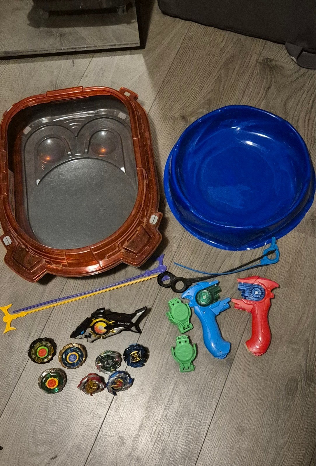 Beyblade speelgoed tollen met arena, Ophalen of Verzenden, Gebruikt, Jongen