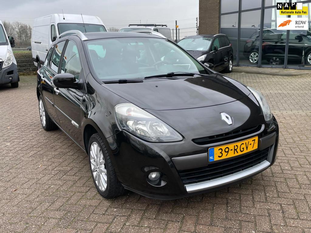 Renault Clio Estate 1.2 TCE Collection, 3e eig afk, Geen imp, Auto's, Renault, Voorwielaandrijving, Euro 5, Gebruikt, Zwart